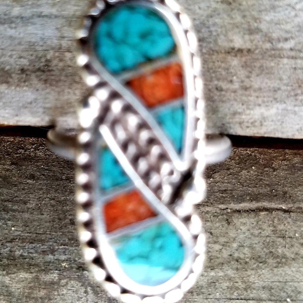 Childs sterling silver ring